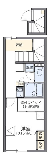 レオパレスソフィア 間取り図