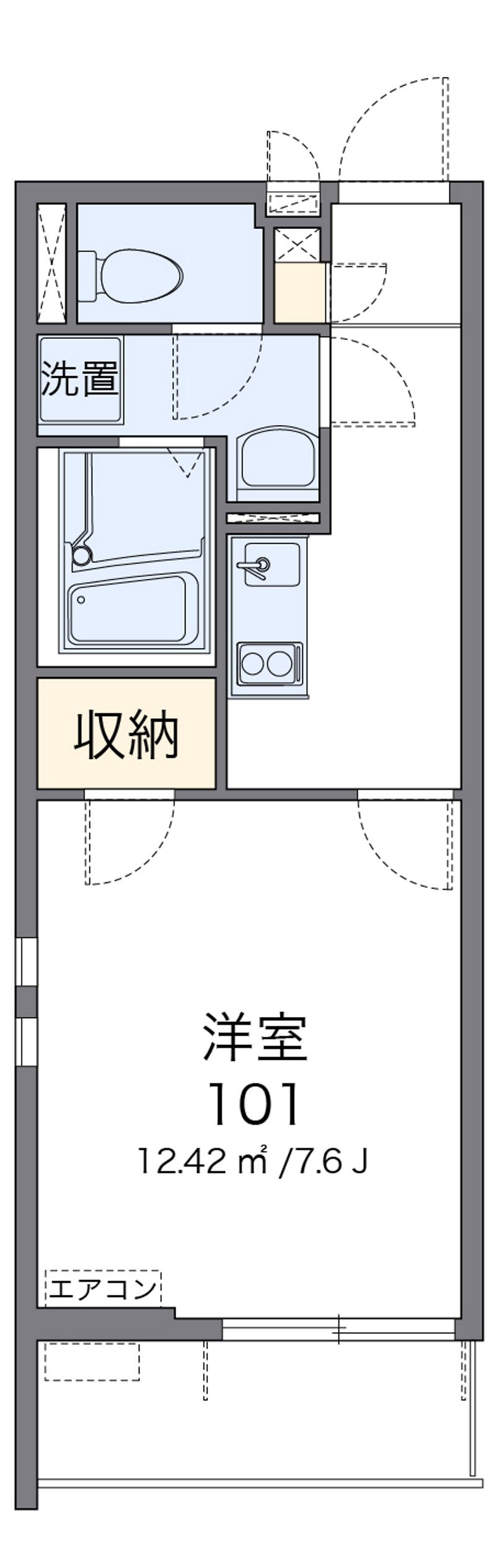 クレイノアミスター 間取図