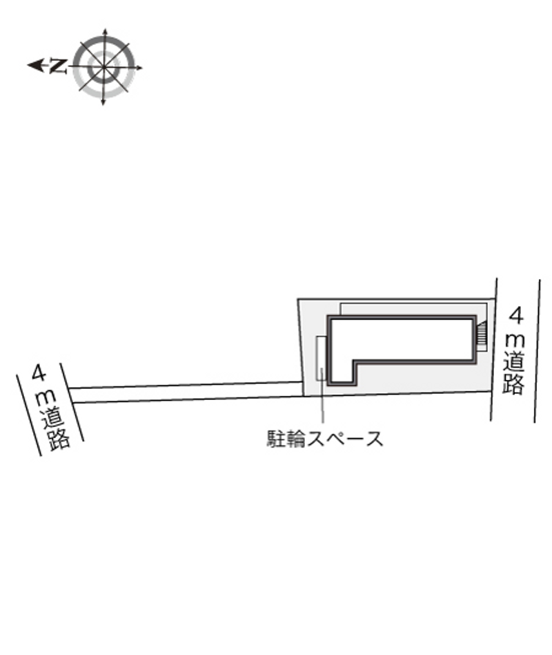 レオパレススプリーム三ッ沢 配置図