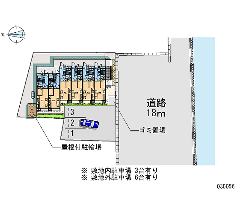 30056 Monthly parking lot