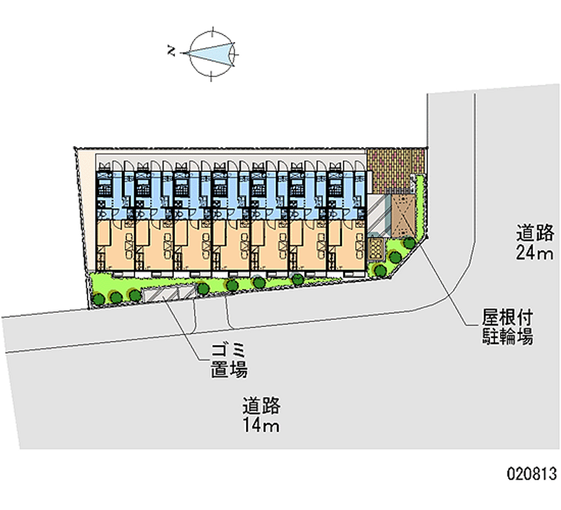 レオパレス豊 区画図