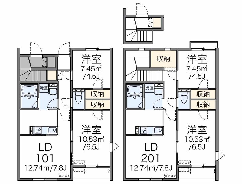 レオネクストエスポワール 間取図