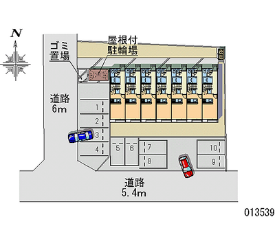 レオパレス大地 月極駐車場