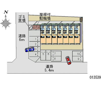 13539 Monthly parking lot