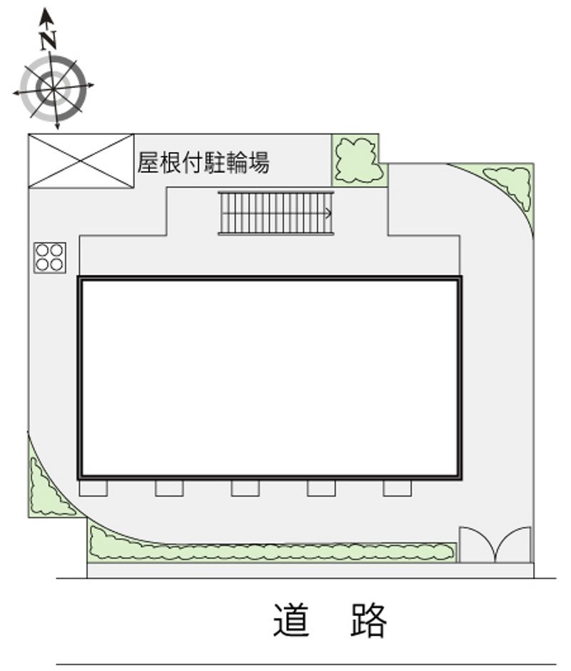 レオパレスグローバルＩ 配置図