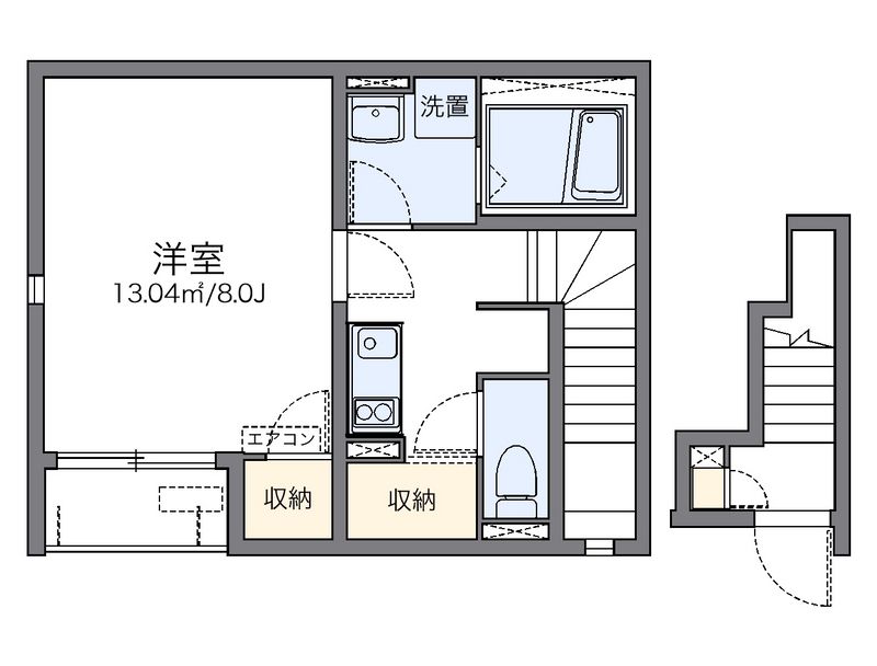 レオネクストＨｏｎｅｙｌａｋｅ 間取り
