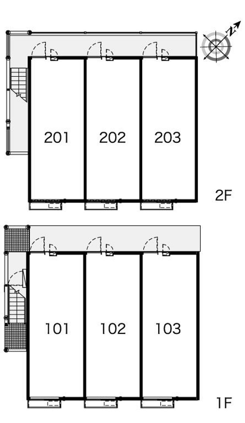 レオネクストパティオ宮前 間取配置図