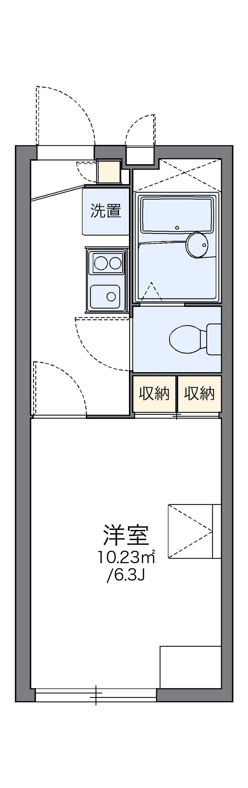 レオパレス光 間取り