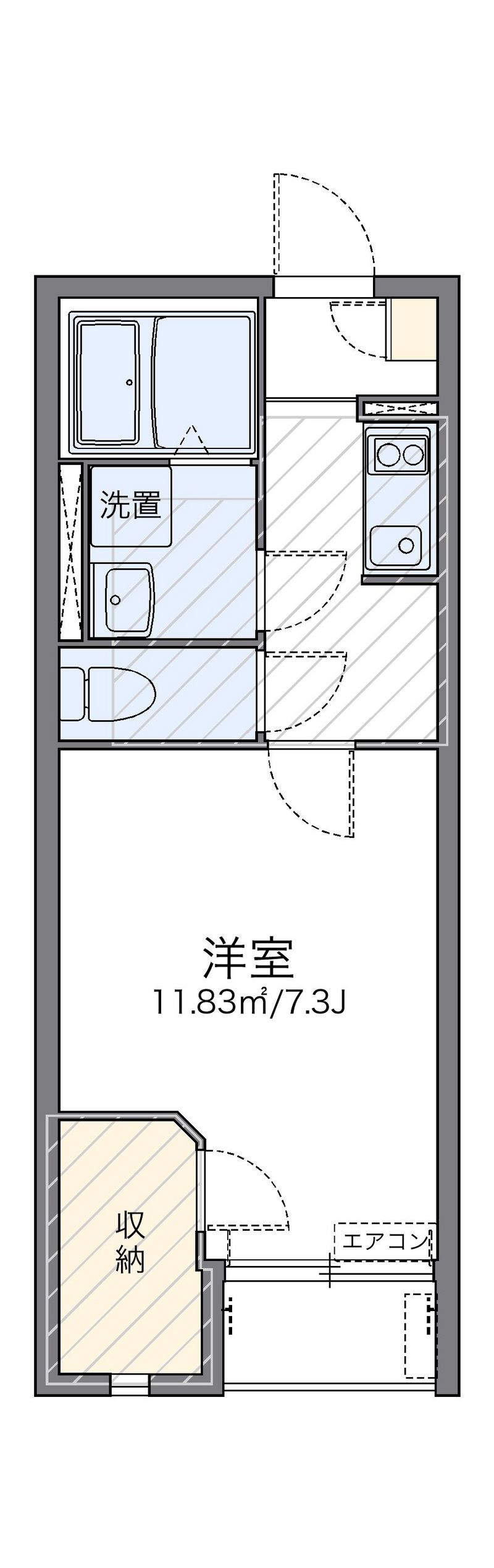 レオネクストｗｉｎ　ｂｏｏｍ 間取図