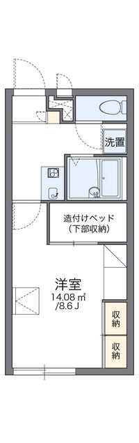 レオパレスＬａ　Ｖｉｌｌａ 間取り図