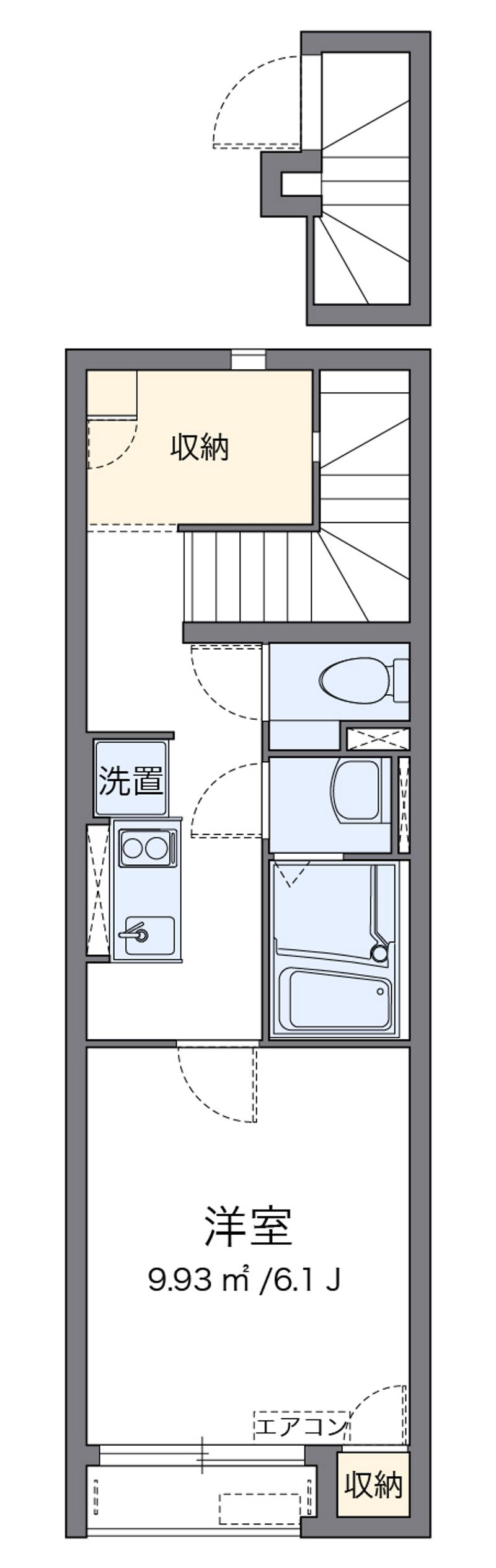 クレイノ吹上 間取図