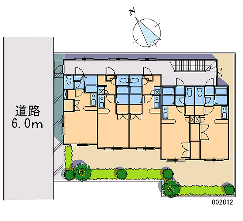 レオパレスアイビーＪコトニ 区画図
