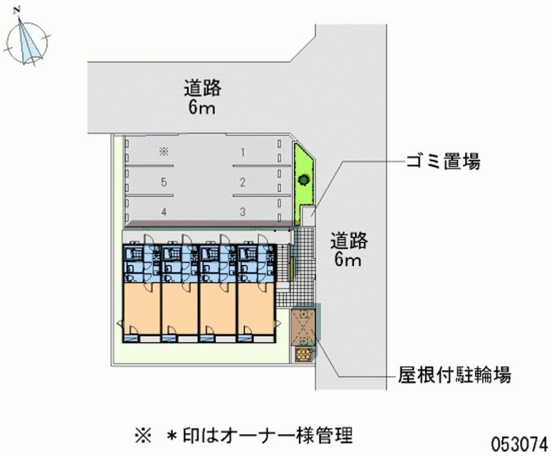 レオネクスト片平 区画図