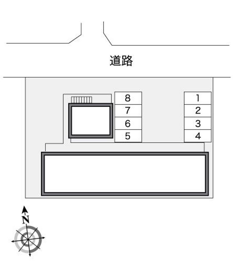 レオパレスフィットニア川口 配置図