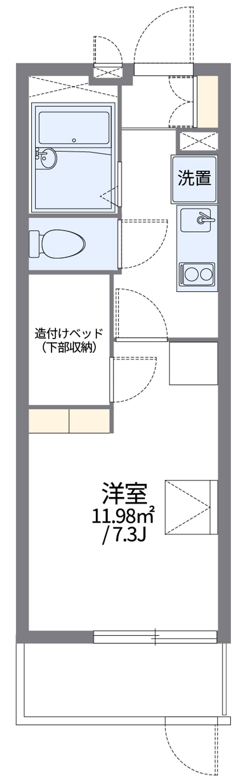 leopalace Kizuri Floor plan