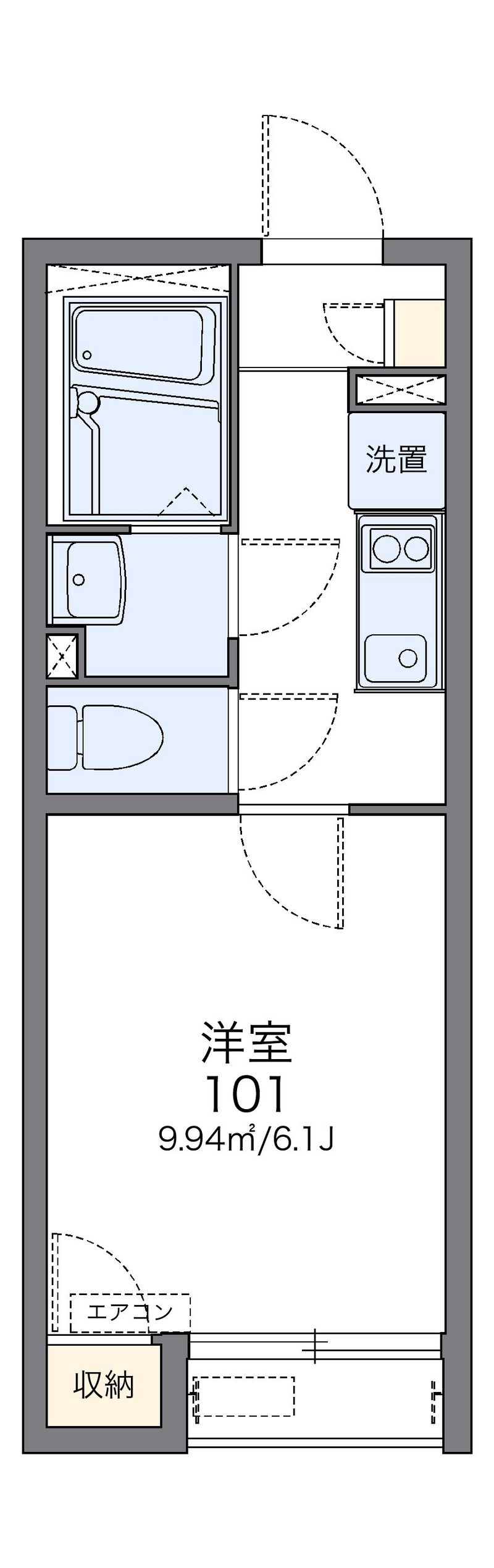 レオネクストアイザワ 間取図