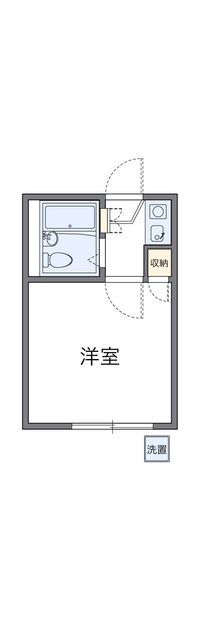 レオパレス朝霞第２ 間取り図