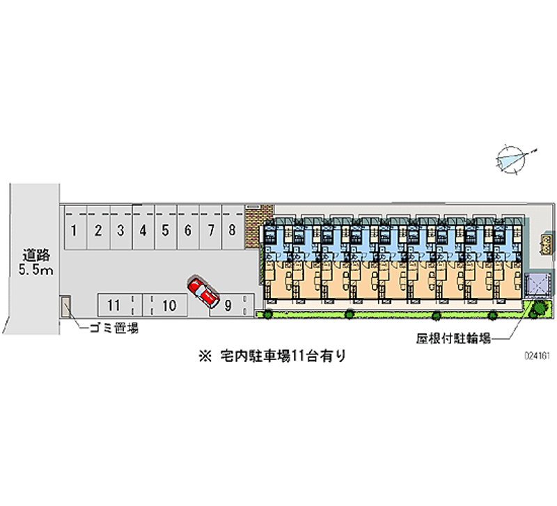 24161 bãi đậu xe hàng tháng