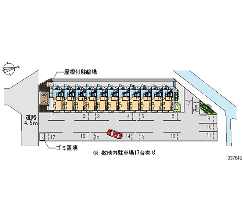 37645 bãi đậu xe hàng tháng