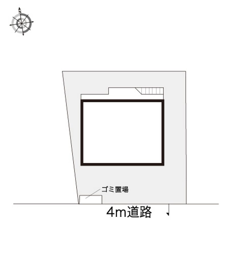 レオパレスソレイユ 配置図