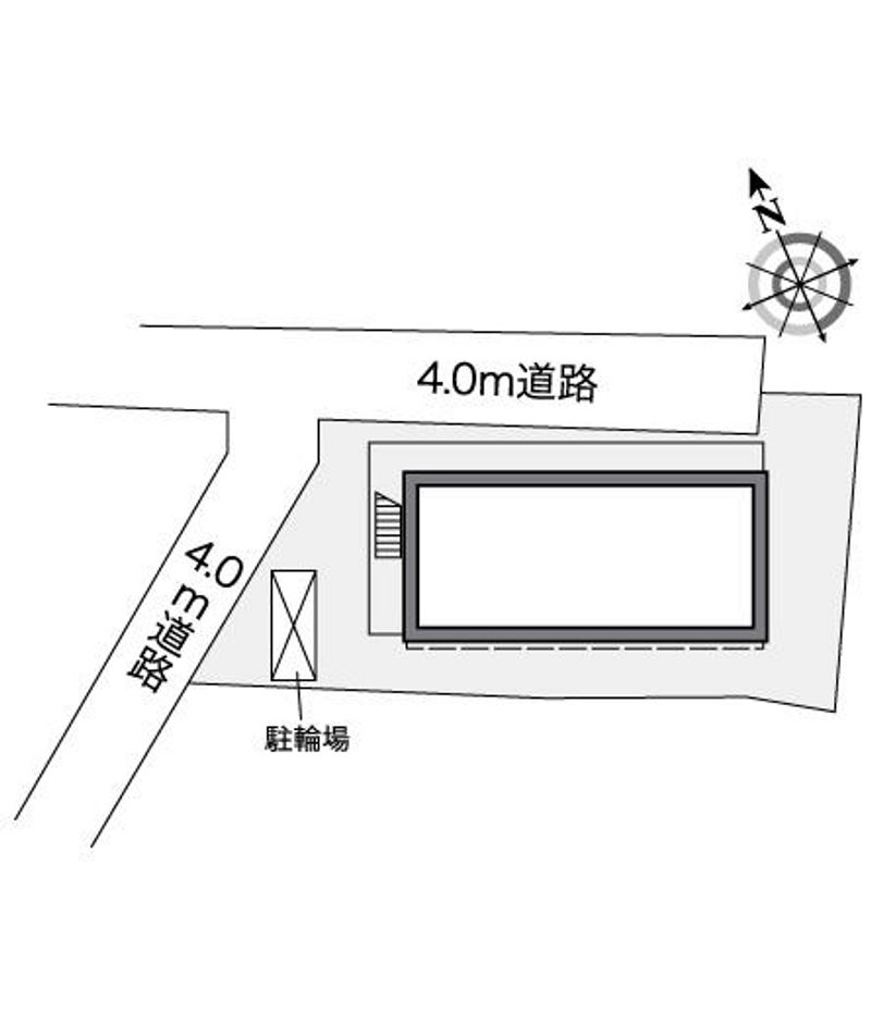 レオパレス花月園 配置図