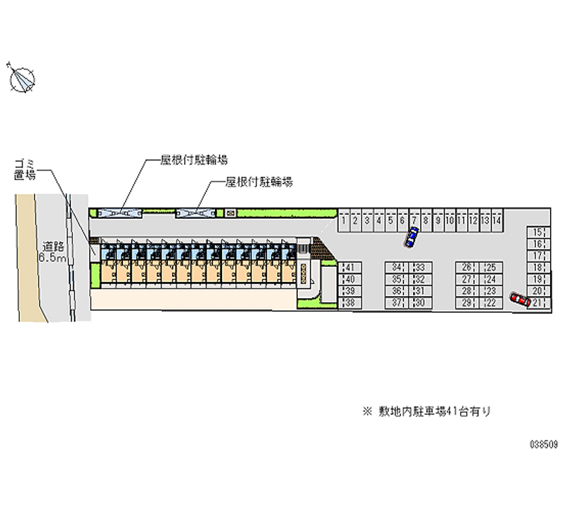 38509 bãi đậu xe hàng tháng