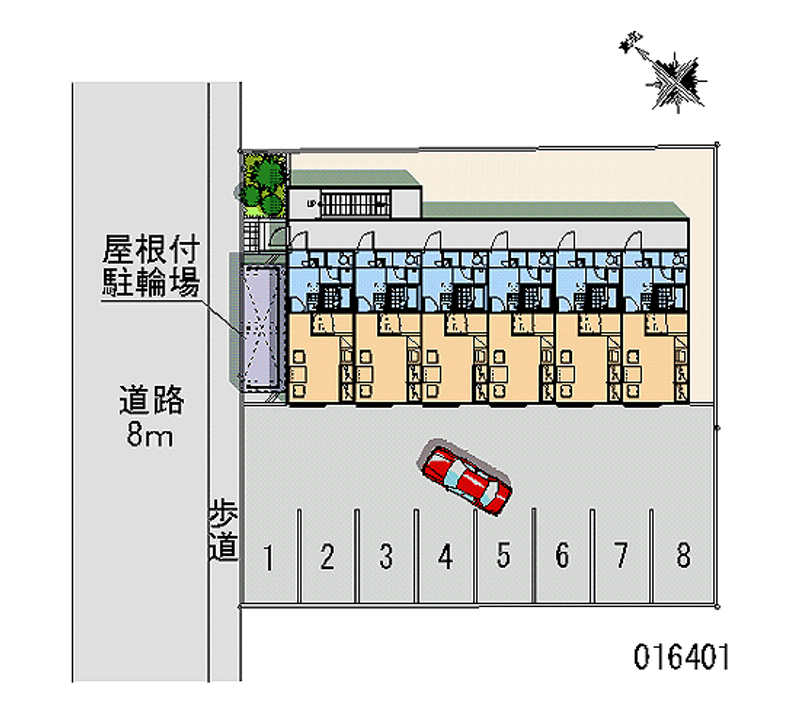 レオパレスＳｈａｌｏｍ 月極駐車場