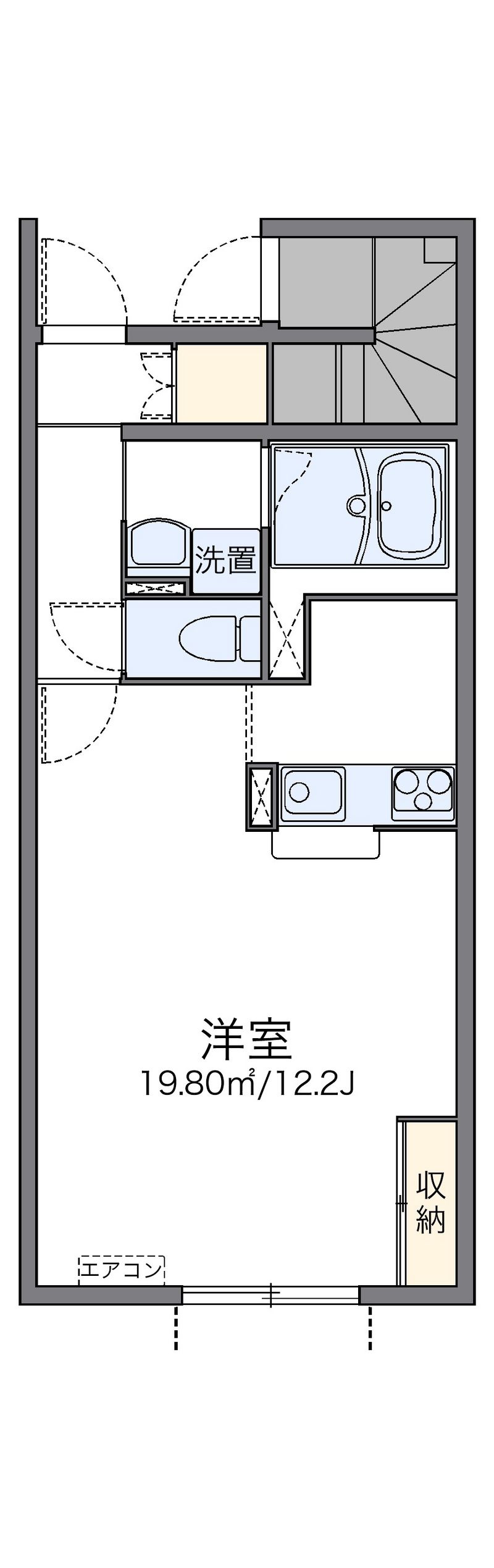 レオネクスト紫石 間取図