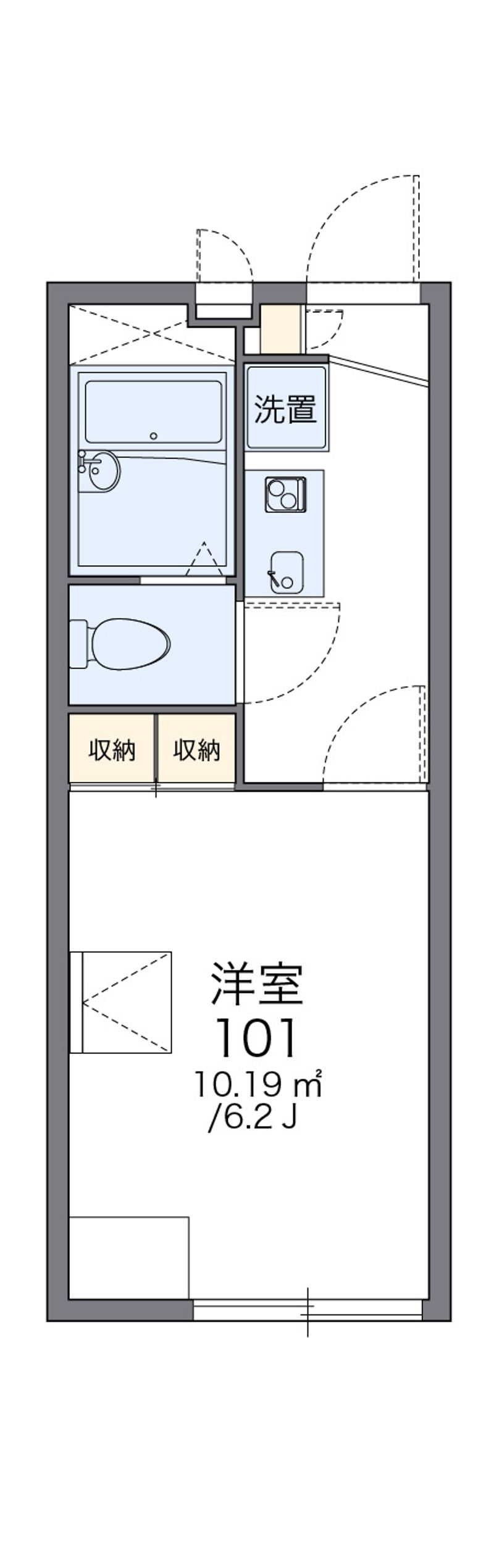 レオパレスＫａｍｉｓａｗａ 間取図