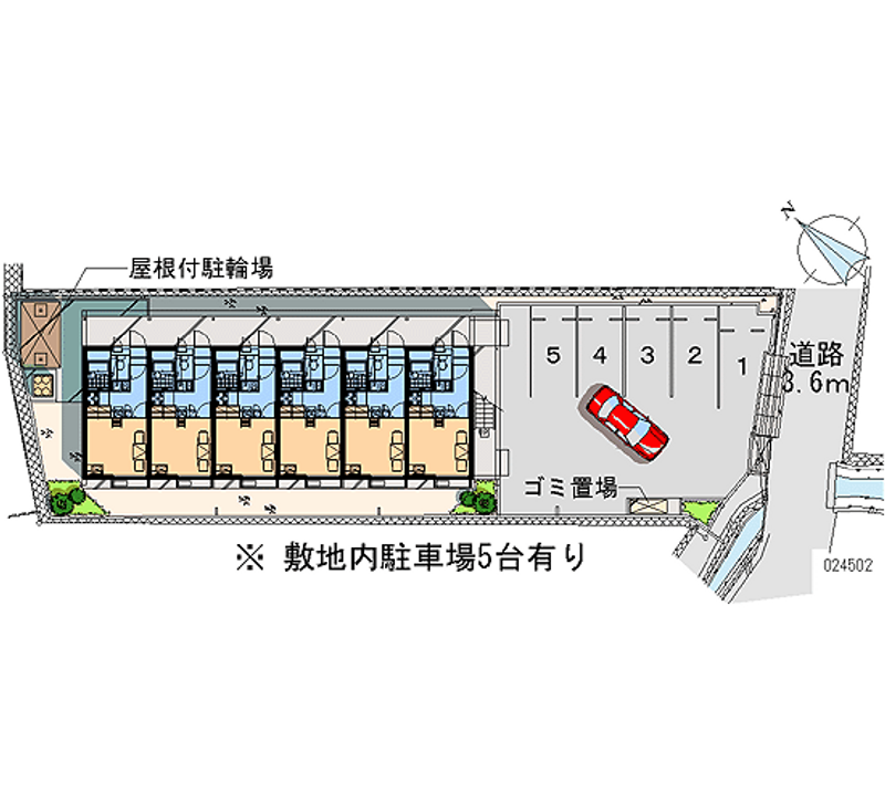 レオパレスセレステ 共用部分