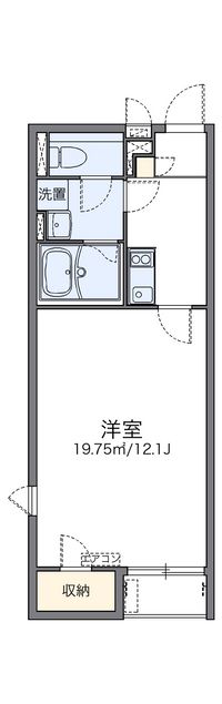 レオネクストシティーパレス２ 間取り図