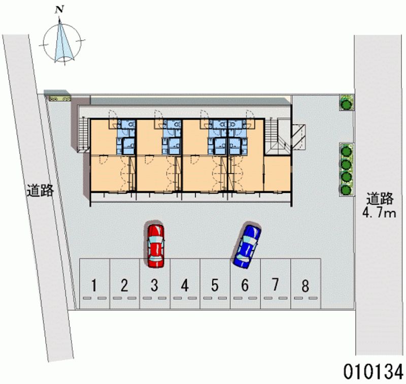 10134月租停車場