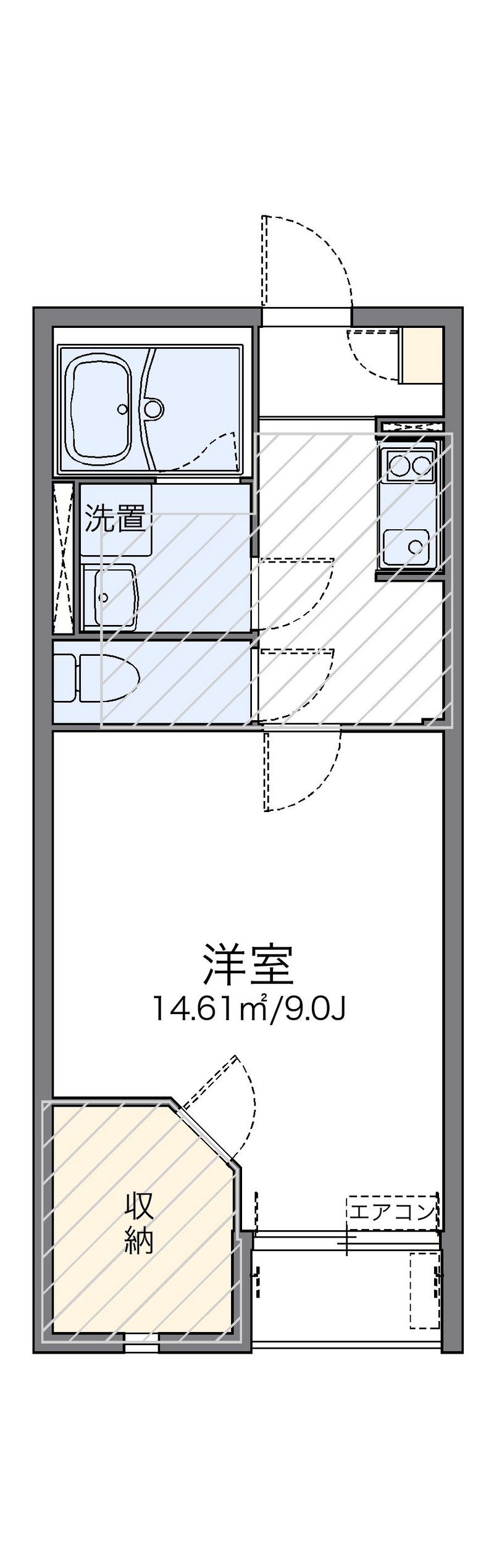 レオネクスト本荘 間取図