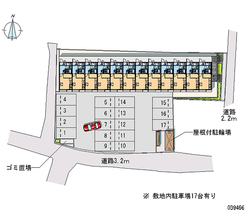 39466 Monthly parking lot