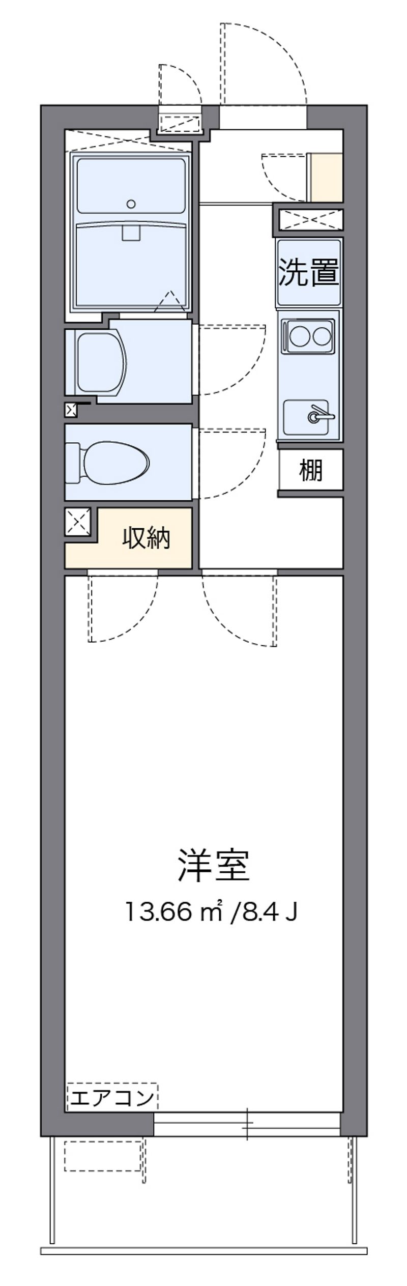 クレイノオリーブハウス　ネオⅡ 間取図