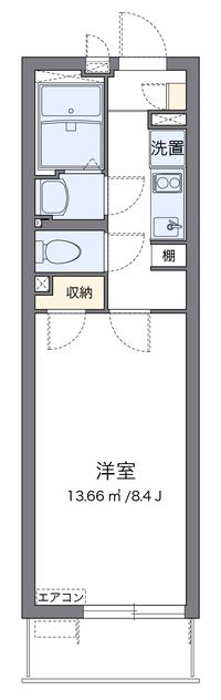 クレイノオリーブハウス　ネオⅡ 間取り図