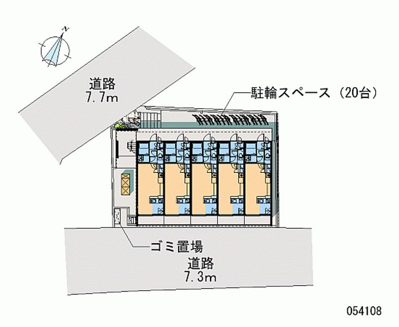 レオネクストＨＯＰＥ　勝富 区画図