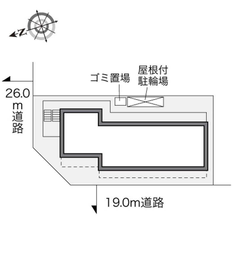 レオパレスプレシャス 配置図