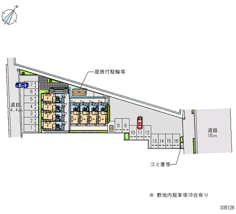 35126月租停車場