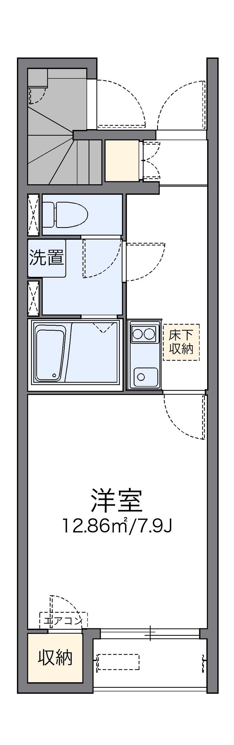 レオネクストアムール 間取図