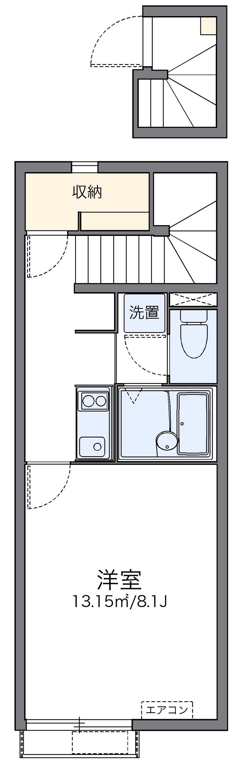 レオネクストキングス　ランド 間取図