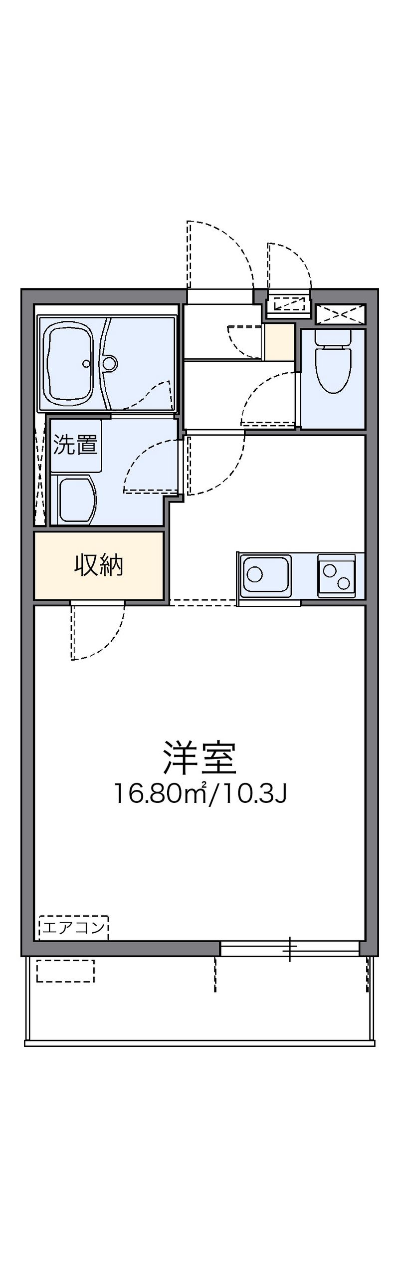レオネクストサンサーラ 間取図