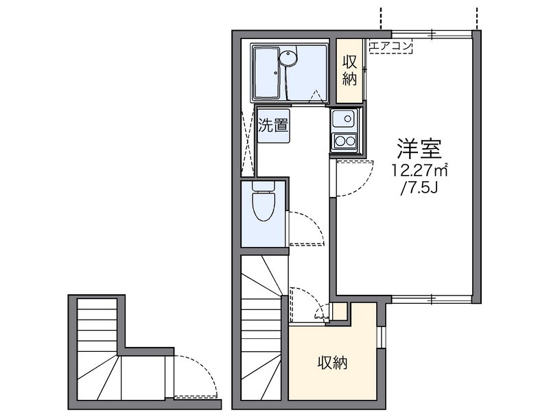 レオネクスト地行場 間取り
