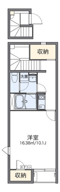 レオネクストプティットメゾンⅡ 間取図