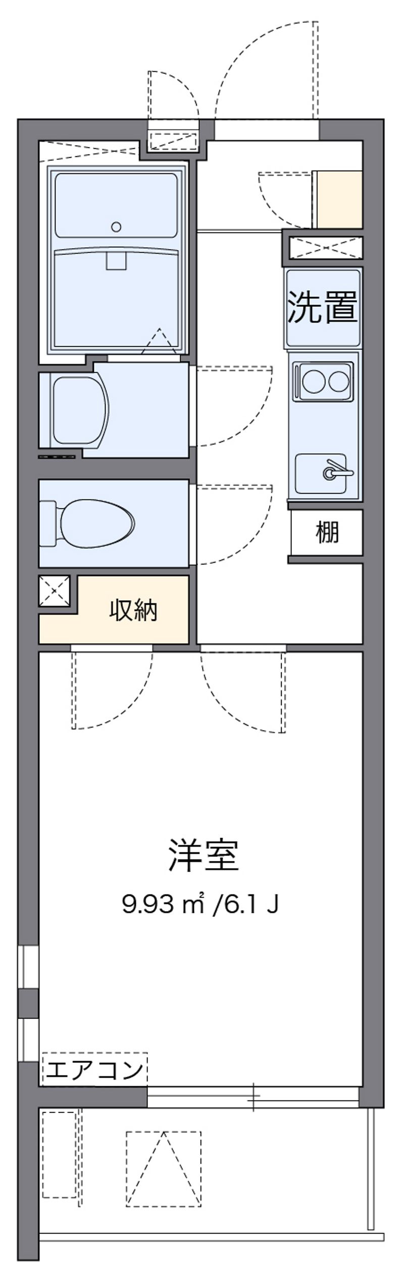 クレイノ翠 間取り