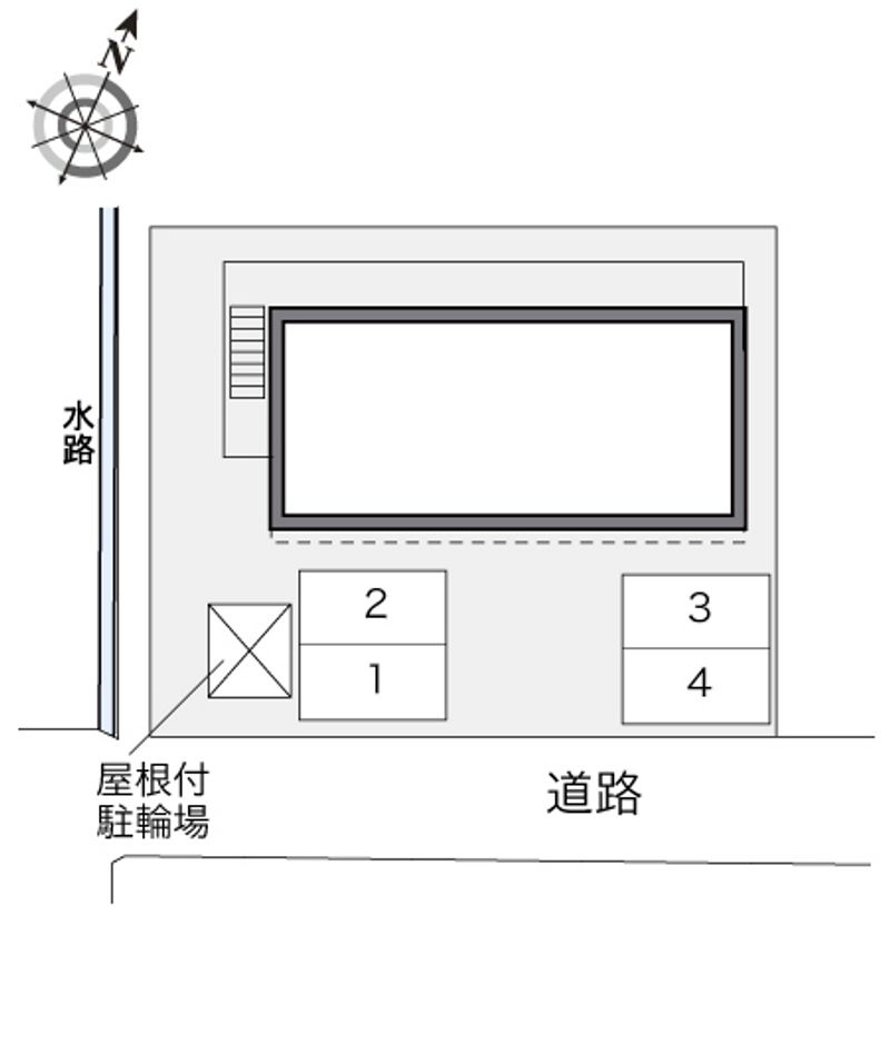 レオパレスあすなろ 配置図