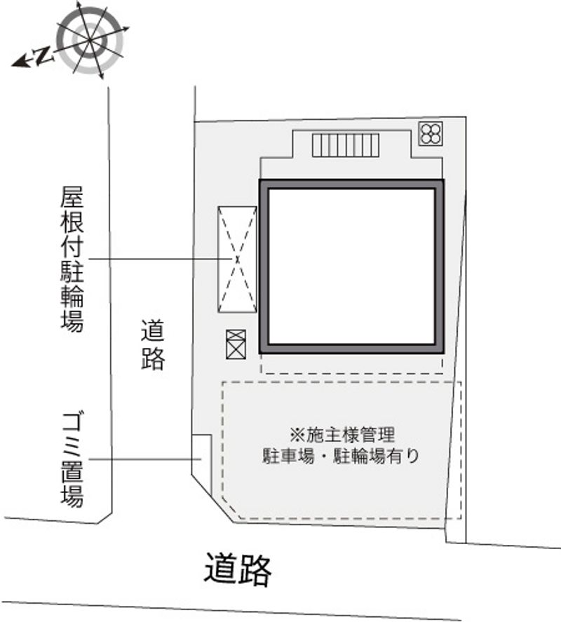 レオパレスｓａｋｕｈａｎａ 配置図