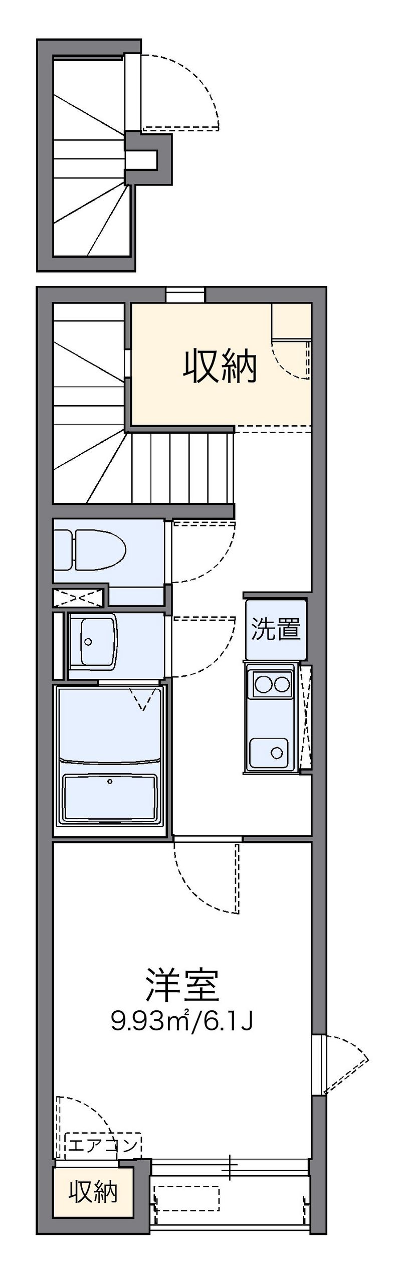 レオネクストアズール森野 間取図