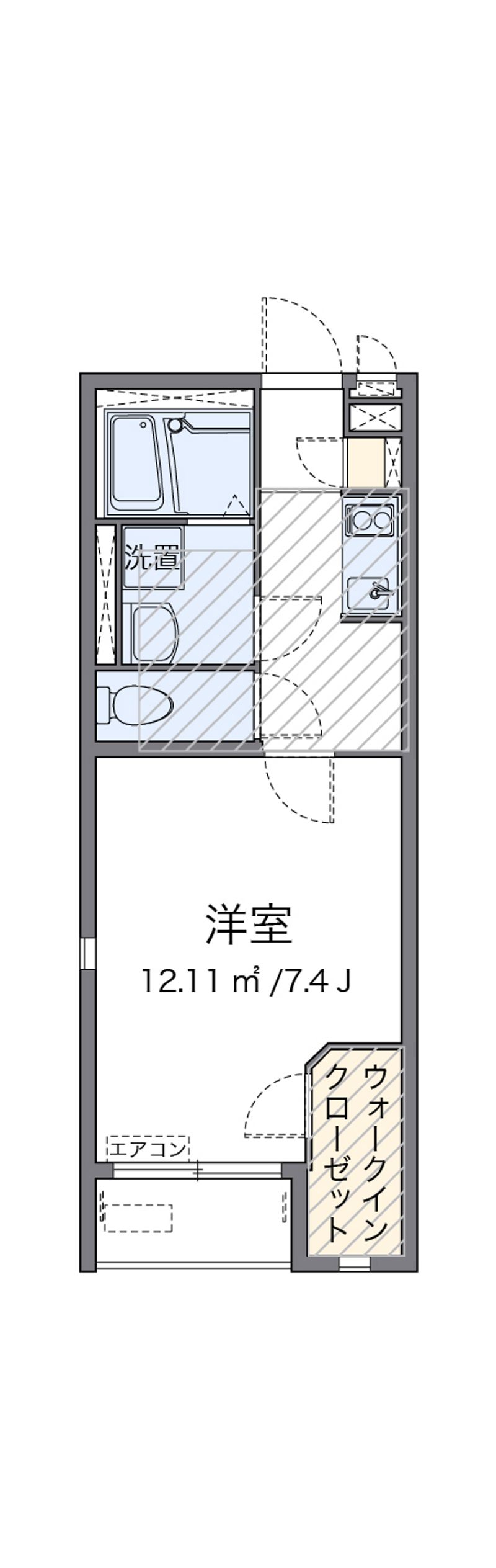 ミランダ光彩ＥＡＳＴ 間取り