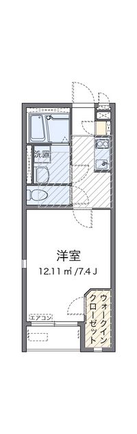 ミランダ光彩ＥＡＳＴ 間取り図